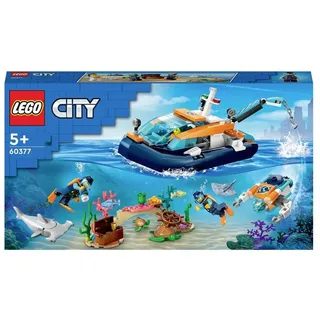 LEGO® Konstruktionsspielsteine CITY Meeresforscher-Boot