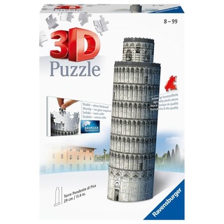 3D puzzle leaning tower