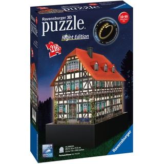 Ravensburger 3D Puzzle Gebäude leuchtend (Schwarzwaldhaus)
