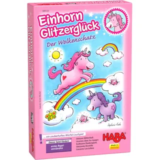 HABA Kinderspiel Einhorn Glitzerglück- Der Wolkenschatz (DU)