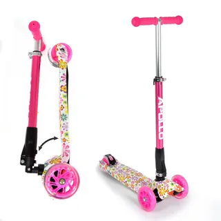 Apollo Scooter Kinder Roller Kids Whiz LED Wheels