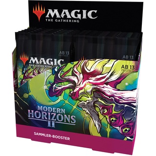 Magic the Gathering Collector Modern Horizons 2 Sammler Display, 12 Booster (Deutsche Version)
