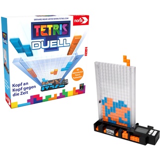 Noris 606101799 – Tetris Duell, das packende Eins-gegen-Eins Strategiespiel für Groß und Klein, ab 6 Jahren