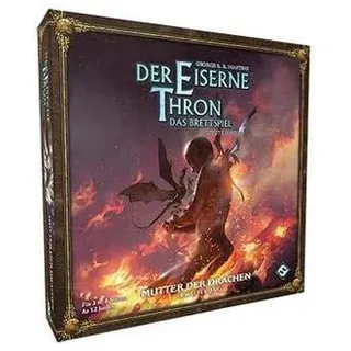 Fantasy Flight Games, Der Eiserne Thron: Das Brettspiel 2. Edition – Mutter der Drachen, Erweiterung, Expertenspiel, Strategiespiel, 3-8 Spieler, Ab 14+ Jahren, 180 Minuten, Deutsch