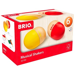 BRIO® Spielzeug-Musikinstrument Brio Babywelt Holz Musikinstrument Rasselei Set 2 Teile 30180