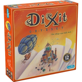 Libellud | Dixit Odyssey (Edition 2022) | Kommunikationsspiel | Alter: 8+ | 3 bis 12 Spieler | Spielzeit: 30 Minuten, Auf ‎Französisch