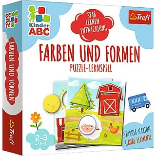 Farben und Formen (Kinderspiel): Spaß - Lernen - Entwicklung. Puzzle-Lernspiel