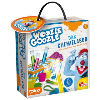 LISCIANI - WOOZLE GOOZLE - DAS Chemielabor - Chemie-Labor-Set Für Kinder ab 8 Jahren - Experimentierset für Anfänger - Ideale Einführung in die Chemie für Kinder - Bildungsspiel