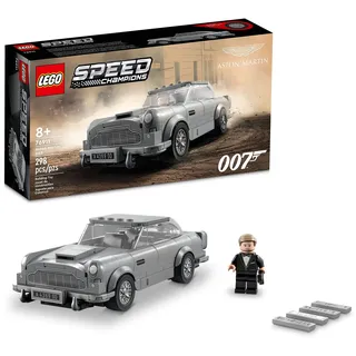 LEGO Speed Champions 007 Aston Martin DB5 76911 - Building Toy Set Featuring James Bond Minifigur, Car Model Kit for Kids and Teens, Expand Your Cool Collection, Great Gift for Boys and Girls Age 8+