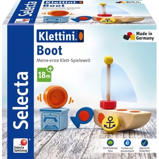 Selecta Stapelspielzeug Klettini® Holz Flieger Klett-Stapelspielzeug 5 Teile 62079