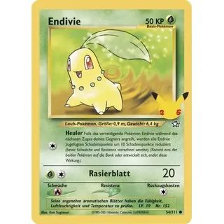 POKEMON 25038 PKM Pokémon 25th Anniversary Oversized Johto, sortiert