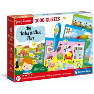 CLEMENTONI Lernspiel: mein interaktiver Stift 1000 Quizze