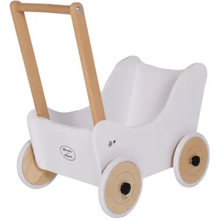 Bandits and Angels Little Angel Puppenwagen Holz (Classic White)
