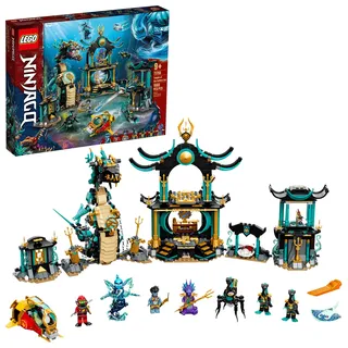 Lego 71755 NINJAGO Tempel des unendlichen Ozeans Unterwasser Set Spielzeug für Jungen und Mädchen ab 9 Jahren mit Figuren