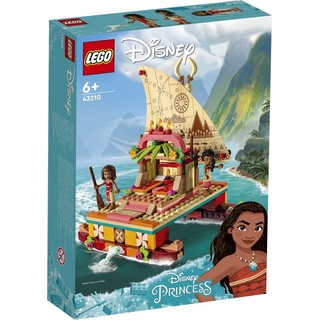 LEGO® Spielbausteine LEGO® Disney PrincessTM Vaianas Katamaran 321 Teile 43210