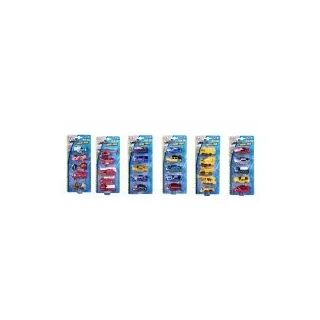 Maisto Toys - Fresh Metal 5-er Set Modellautos, 7,5cm (6-fach sortiert) - Modellauto