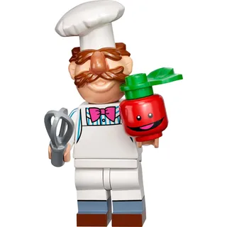 Auswahl: Lego Minifigures 71033 - The Muppets - Muppet Show Minfiguren Sammelfiguren (06 - Dänischer Koch (Swedish Chef))