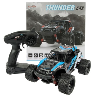 FunTomia Maximum RC | 2,4 GHz Monster Truck | Ferngesteuertes Auto | 36 km/h schnell | Lipo Power | RC Auto Farbe blau - 2452