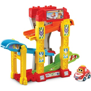 Vtech® Spiel-Parkhaus Tut Tut Baby Flitzer, 4-in-1-Rampe, mit Sound; inkl. 1 Tut Tut Baby Flitzer bunt