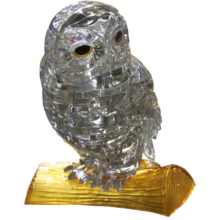 HCM Kinzel Owl 59157 3D Crystal Puzzle-Eule 42 Teile, bunt