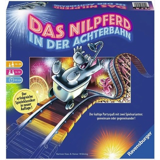 Ravensburger® Spiele - Das Nilpferd in der Achterbahn