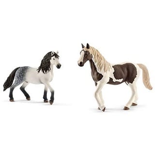 Schleich 13821 - Andalusier Hengst & 13830 - Pinto Stute