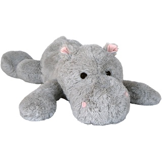 Wagner 9090 - XXL Riesen Nilpferd - 100 cm groß - Kuschel-Hippo Teddybär Plüschtier Plüsch Plüschhippo Nili Flusspferd