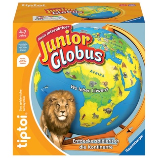Ravensburger 00115 - tiptoi® Mein interaktiver Junior Globus, Lernspiel