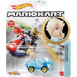Mattel Hot Wheels Mario Kart Metall Auto 1/64 Character Cars Charakter Rosalina Birthday Girl