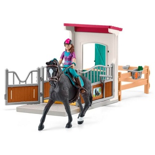 Schleich® Spielfigur Horse Club Pferdebox mit Lisa & Storm