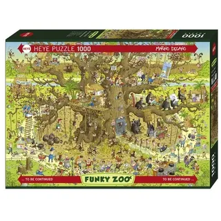 Heye - Standardpuzzles - Monkey Habitat Standard, 1000 Teile