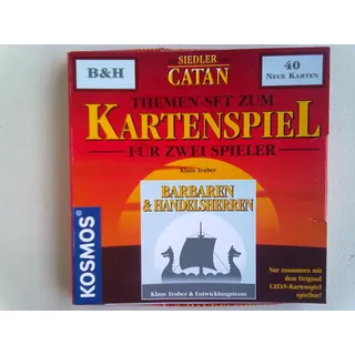 Die Siedler von Catan, Themen-Set zum Kartenspiel, Barbaren & Handelsherren (Spiel-Zubehör), 40 Karten