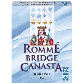 Ravensburger 26957 - Rommé Bridge Canasta, Kartenspiele ab 8 Jahren, Klassiker