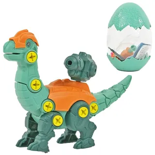 BEMIRO Spielzeug Roboter Dino im Ei Brachiosaurus - ca. 15 cm, Dinosaurier Figuren, Dinosaurier Ei, Dinosaurier Spielzeug, Dinosaurier Eier, Dino Ei