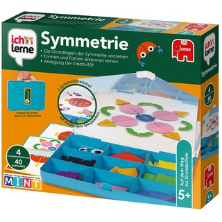 Jumbo Spiele Ich lerne Symmetrie - Lernspiele ab 5 Jahren - Formen und Spiel für 1 Spieler - Vorschule Kindergarten