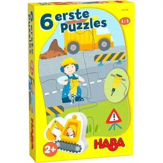 HABA - 6 erste Puzzles - Baustelle