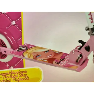 Barbie Roller Scooter Cityroller Aluminiumroller Flüsterreifen - Rosa