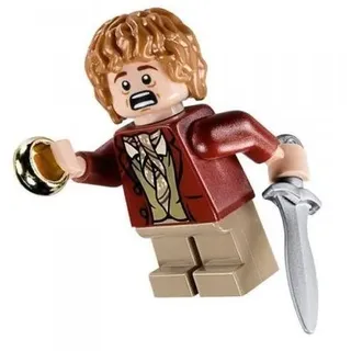 LEGO Die Hobbit: Bilbo Baggins (Rot Coat) Minifiguren