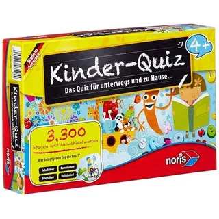 Noris Spiele 606013595 - Kinder Quiz 4+ Neu & OVP