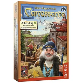 999 Games brettspiel Carcassonne: Bürgermeister und Abteien, Farbe:Multicolor