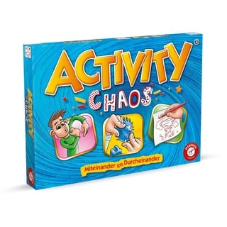 Piatnik 6670 Chaos | 660 Neue Begriffe | Familien-Partyspiel | Activity, Spieleklassiker Zuwachs Gleichzeitiges Darstellen & Erraten Pantomime, Zeichnen, Kneten sind gefragt ab 12