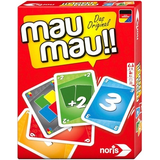 Noris Spiel, Familienspiel Ablegespiel Mau Mau 606264441