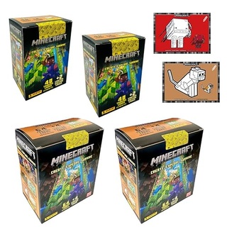 Panini Minecraft Sammelkarten - Create, Explore, Survive - Trading Cards (Blaster-Mega-Box-Bundle mit LE Cards)