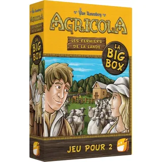 Funforge – Agricola: Die Bauern der Lande – Edition die Big Box – Gesellschaftsspiel für Erwachsene und Kinder ab 10 Jahren – mit Basisspiel + 2 Erweiterungen – für 2 Spieler – 30 Minuten –