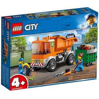 LEGO® Konstruktionsspielsteine LEGO® City 60220 Müllabfuhr, (90 St)