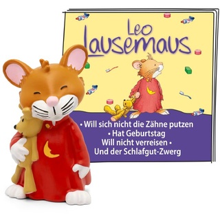 tonies Hörspielfigur Leo Lausemaus - Das Original-Hörspiel zu den Büchern 3, (1-St)