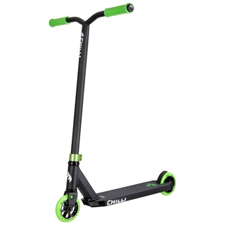 Chilli Base Black/Green Scooter Roller Stuntscooter - Grün