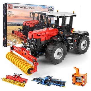 Mould King Konstruktionsspielsteine »Mould King 17020 Technik Traktor MOC Klemmbausteine 2716 Teile