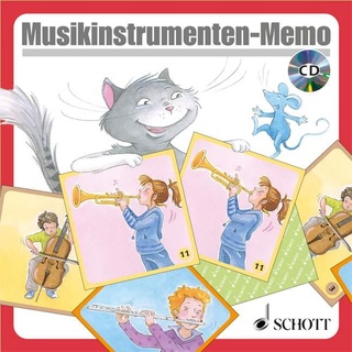 Schott Music Musikinstrumenten-Memo (Deutsch)