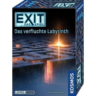 Kosmos Spiel, Escape Room Spiel EXIT, Das verfluchte Labyrinth, Made in Germany bunt